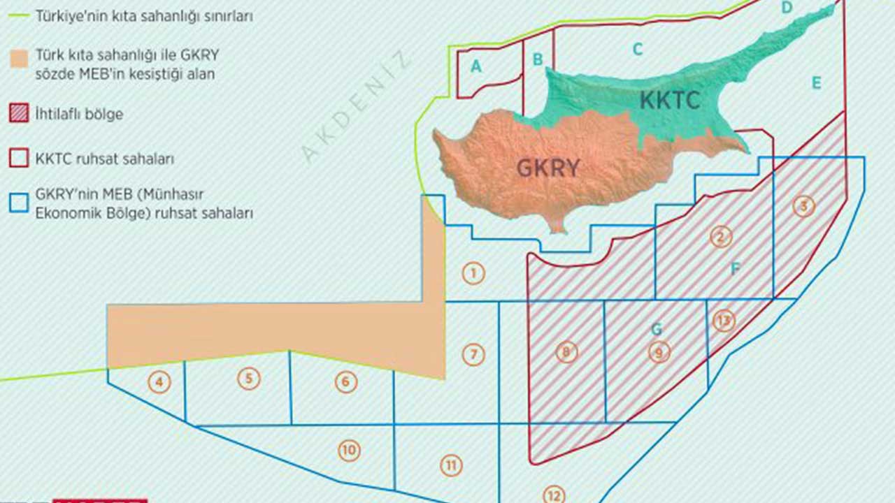 تصعيد جديد في شرق المتوسط: طائرات تركيا الحربية تحلق فوق مناطق الغاز