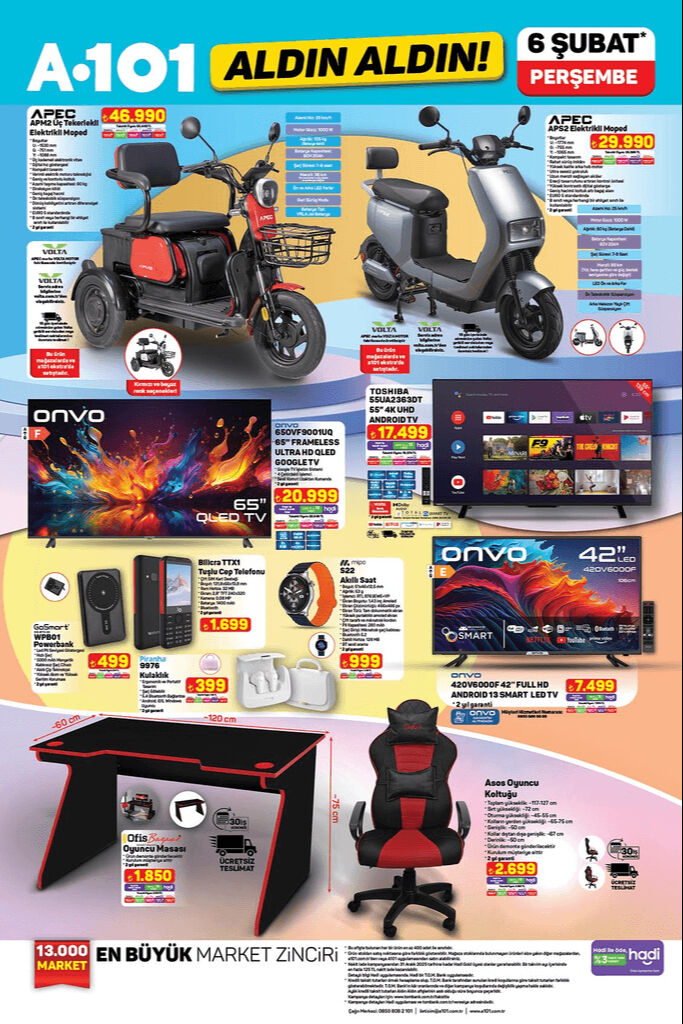 عروض متجر A101 في 6 فبراير 2025 تعرف الأسعار والخصومات عروض متجر A101 في 6 فبراير 2025 تعرف الأسعار والخصومات