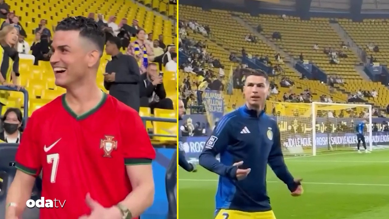 كريستيانو رونالدو يمازح شبيهه التركي: "أنت لا تشبهني.. أنت قبيح جدًا!"
