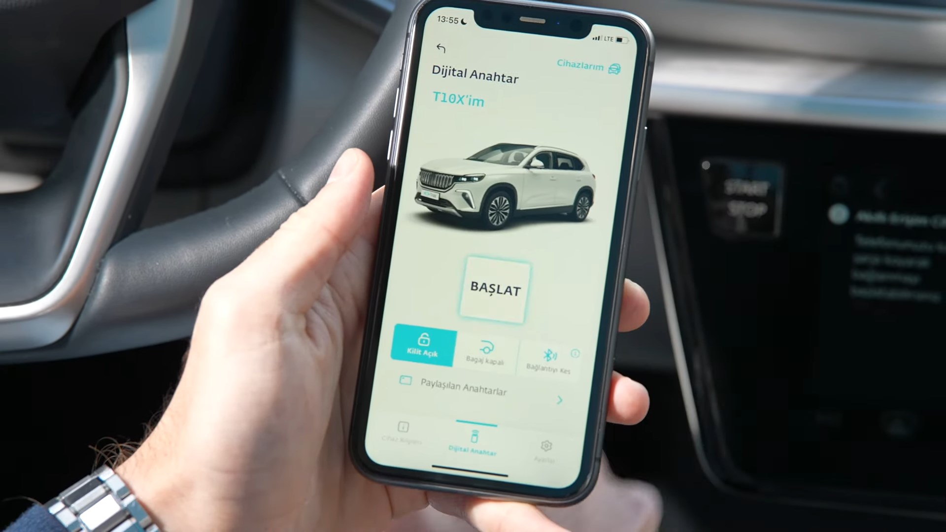 سيارة توغ Togg T10X تضيف ميزة المفتاح الرقمي لمستخدميها.. كيف تعمل؟