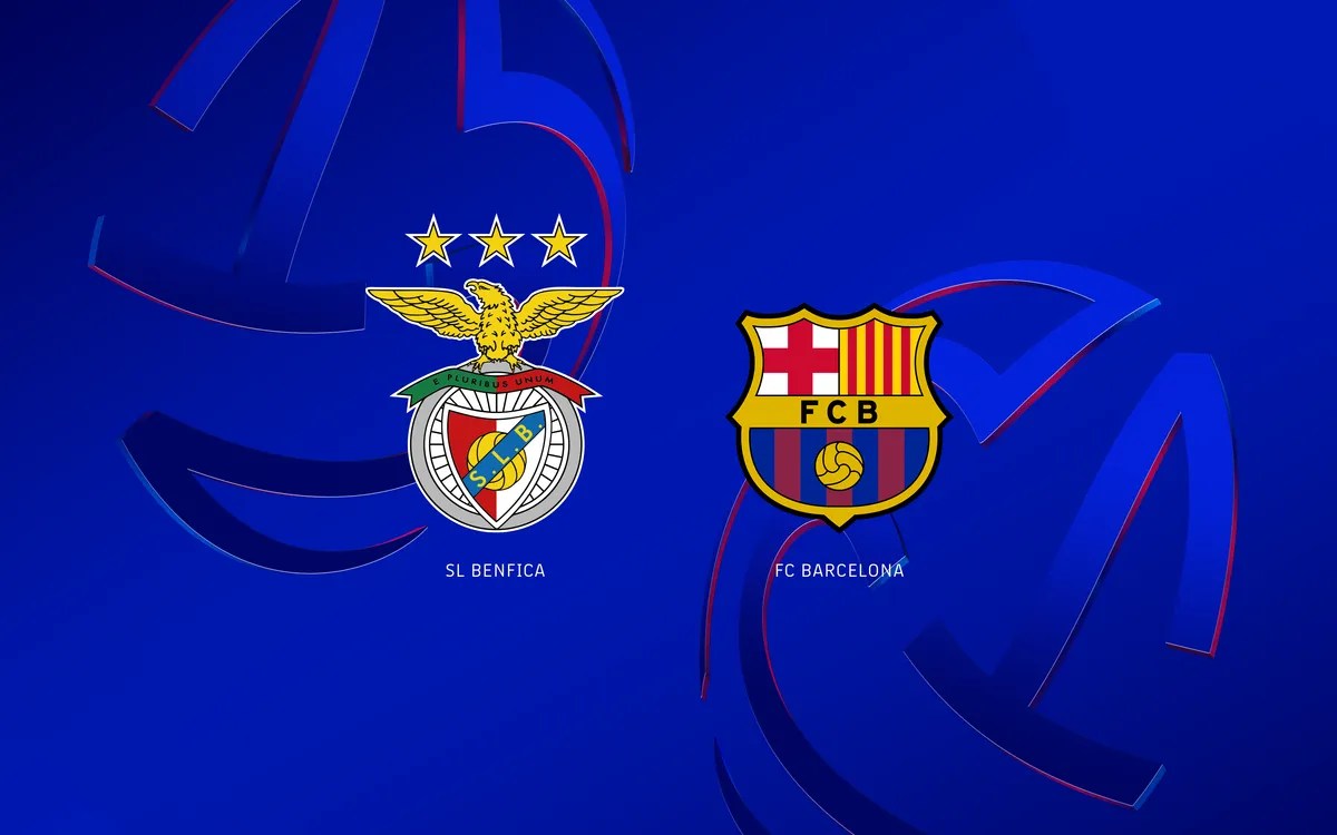 موعد مباراة برشلونة ضد بنفيكا