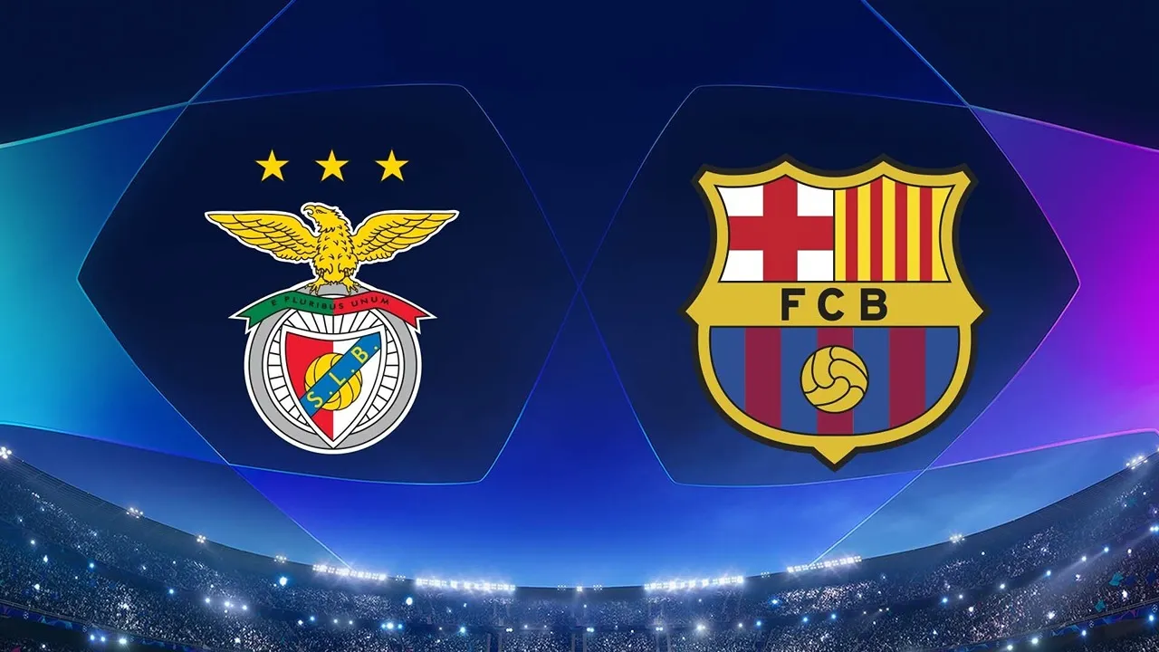 موعد مباراة برشلونة ضد بنفيكا مباراة الإياب