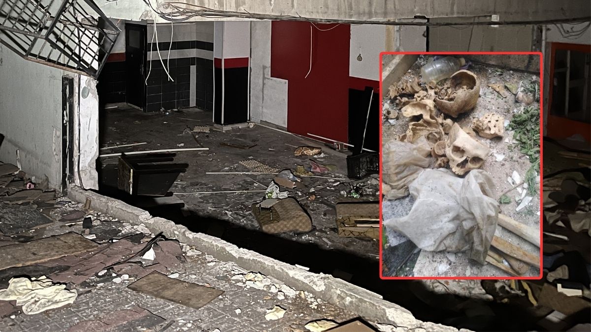 العثور على جماجم وعظام تعود لثلاثة أشخاص داخل مبنى مهجور في إزمير