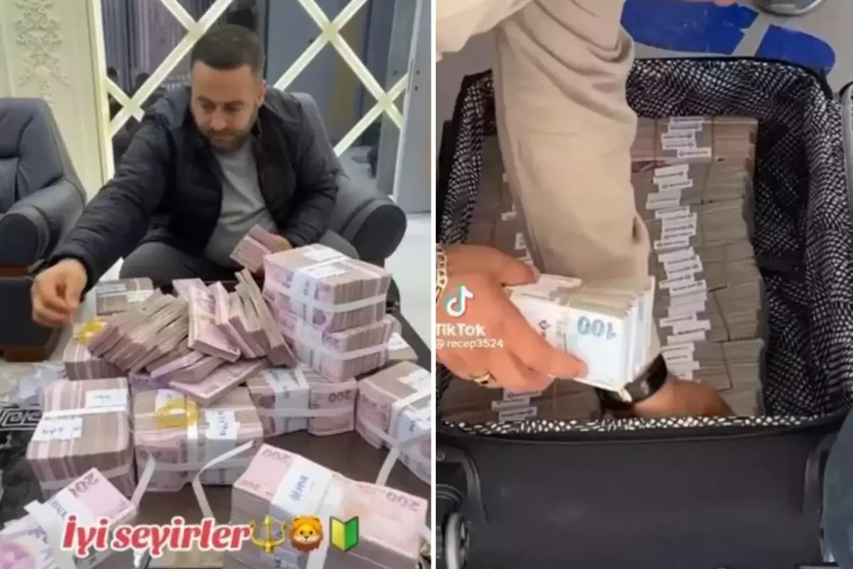 عائلة تركية في أزمير متهمة بالنصب والربا تستعرض ملايين الليرات على تيك توك!