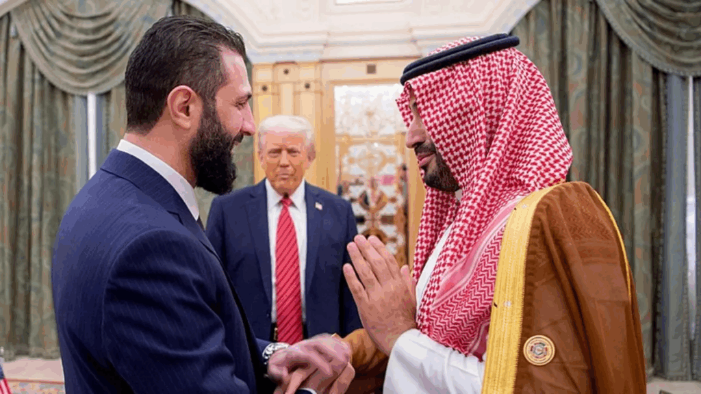 قمة رباعية في الرياض تجمع أردوغان وترامب وسلمان والشرع: رفع العقوبات عن سوريا ودعوات لإنهاء مأساة غزة