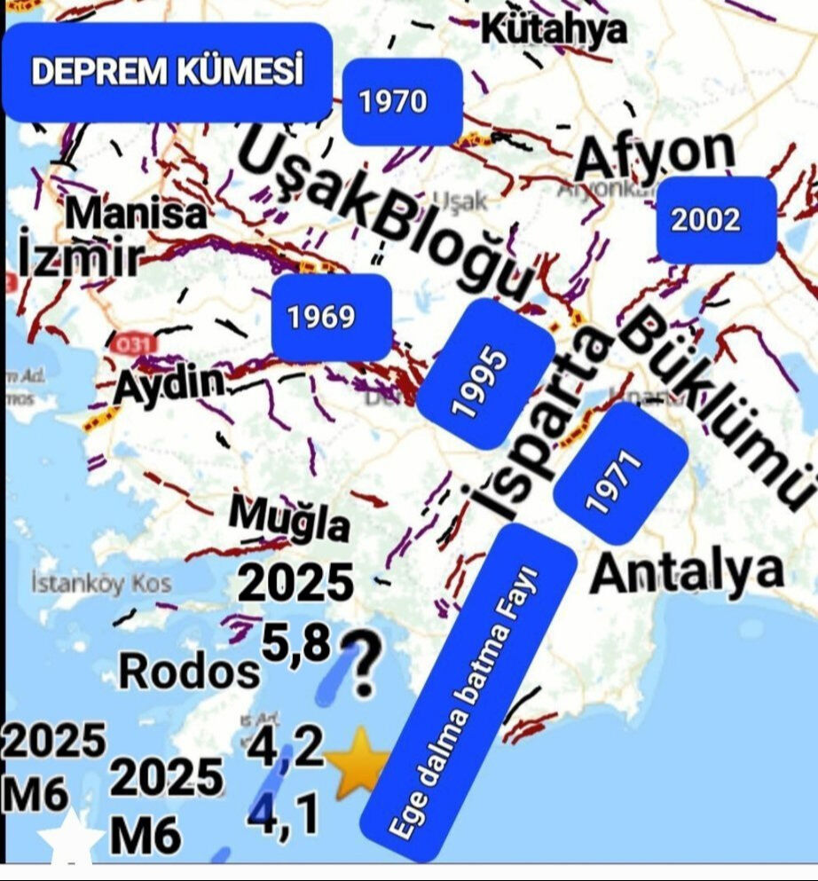 خبير الزلازل التركي البروفيسور عثمان بكتاش يحذر: هجرة الزلازل مستمرة نحو موغلا وزلزال 5.8 كان متوقعاً