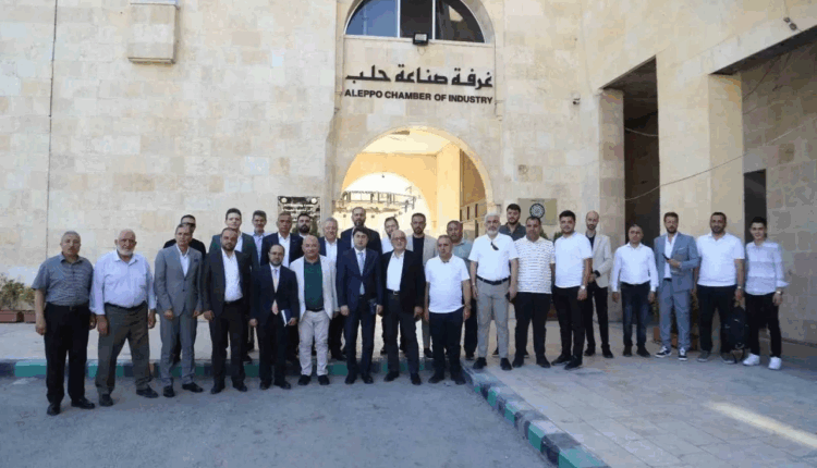 رجال أعمال أتراك من شركة موسياد ملاطية يزورون حلب وإدلب لتعزيز التعاون الاقتصادي وإعادة الإعمار في سوريا