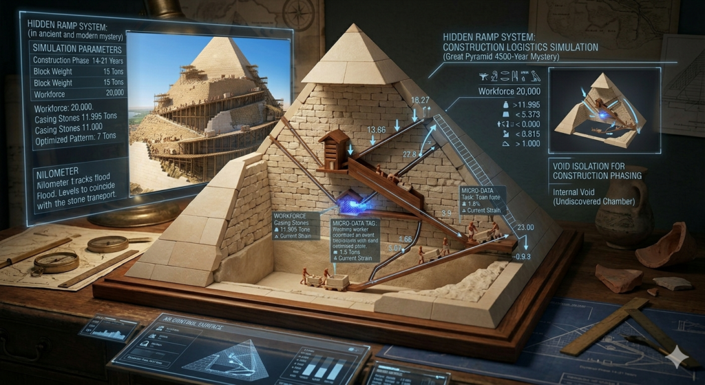 هل يُحل لغز الهرم الأكبر أخيراً؟ نظرية "المنحدر الخفي" تعيد صياغة تاريخ بناء الأهرامات