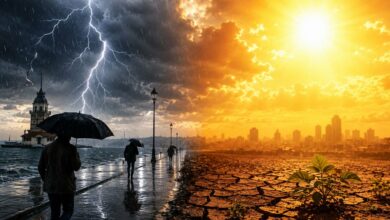 طقس تركيا اليوم.. الأرصاد تحذر 30 مدينة من الأمطار والحرارة والرطوبة