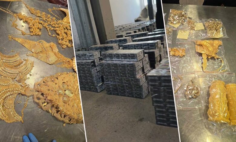 ضبط كميات كبيرة من الذهب تتجاوز قيمتها 500 ألف يورو على الحدود التركية البلغارية