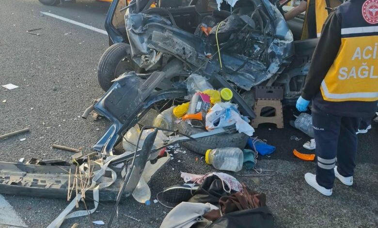 حادث سلسلة في جرادة (بولو) يودي بحياة شخصين ويصيب آخرين بجروح خطيرة