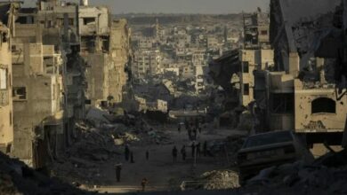 غزة: انتشال رفات 21 فلسطينياً من تحت أنقاض منزلين