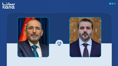 الشيباني والصفدي يبحثان تعزيز التنسيق السوري الأردني ومستجدات الأوضاع الإقليمية
