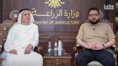 **الإمارات وسوريا تتفقان على إحياء المشاريع الزراعية وتعزيز الأمن الغذائي المشترك**