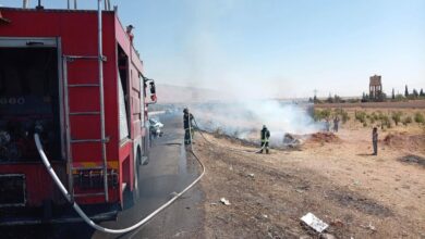 حصيلة دموية خلال 24 ساعة.. 3 وفيات و19 إصابة في حوادث سير و103 حرائق بالمحافظات السورية