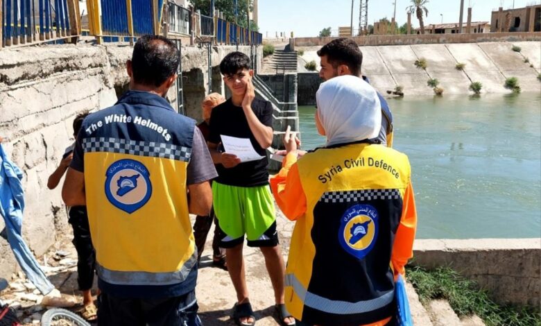 طوارئ دير الزور تعزّز الوعي الوقائي في المناطق القريبة من مجرى الفرات