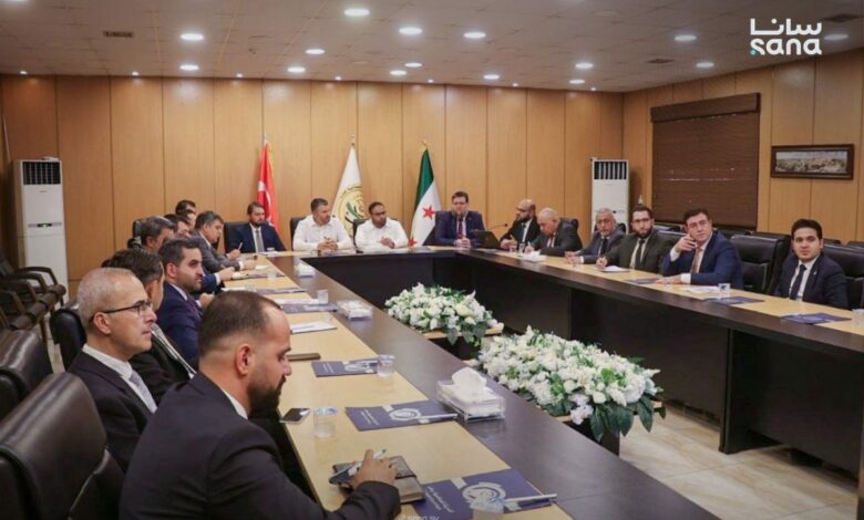 سوريا.. مسؤول تركي يبحث في حلب فرص الاستثمار بالمدن الصناعية ويدعم القطاع المحلي