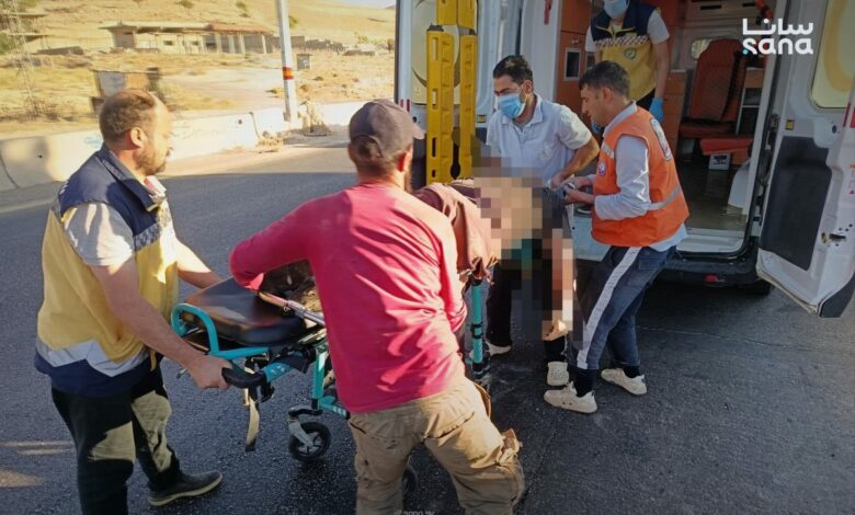 سوريا.. مصرع 3 أشخاص في حادث سير مروع على طريق الديماس بريف دمشق