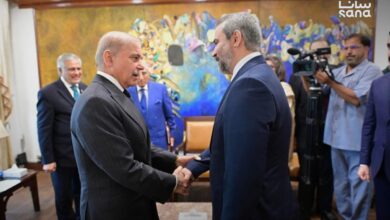 الشيباني في إسلام آباد: بحث تعزيز العلاقات مع باكستان وتسليم رسالة خطية من الرئيس الشرع