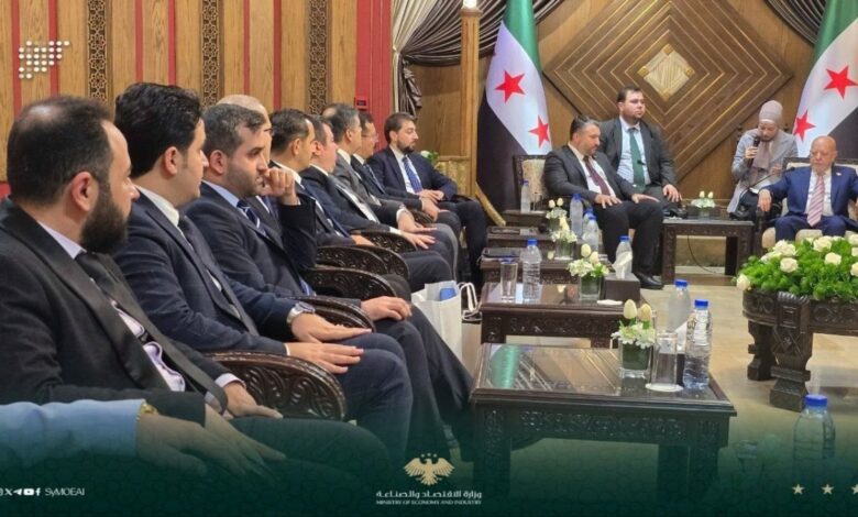 سوريا.. سوريا وتركيا تبحثان تعزيز التعاون الصناعي وتوسيع الشراكة الاستثمارية بين البلدين