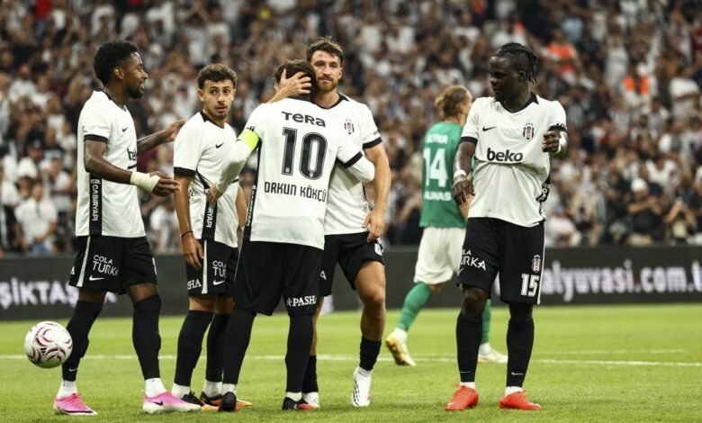 بيشكتاش يكتسح كاونو زالجيريس بثلاثية في الدوري الأوروبي وسط تألق لافت لثلاثي الفريق