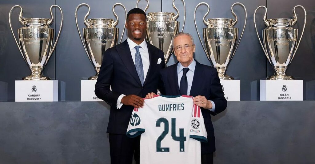 سوريا. ريال مدريد يعلن رسمياً تعاقده مع الهولندي دومفريس حتى 2030