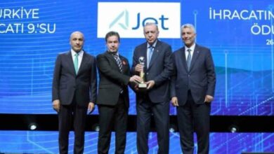 AJet ضمن أفضل 10 شركات تركية في تصدير الخدمات خلال حفل "أبطال التصدير"