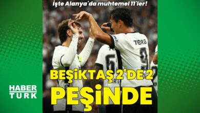 بشيكتاش يبحث عن فوزه الثاني في الدوري التركي أمام ألانيا سبور