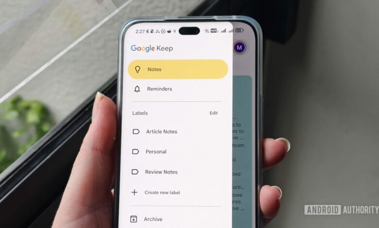 جوجل تعالج نقص قوائم المهام في Keep عبر ميزة جديدة داخل الملاحظات
