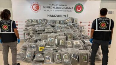 عاجل | تركيا تضبط 287 كيلوغرامًا من الحشيش في معبر حدودي مع بلغاريا