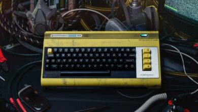 كومودور 77: حاسوب رجعي مستوحى من Cyberpunk 2077 بمعالج 77MHz
