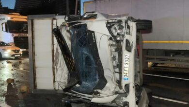 عاجل | إسطنبول: 10 إصابات في حوادث مرورية بعد هطول أمطار غزيرة
