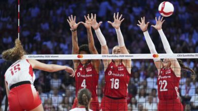 منتخب تركيا للسيدات يسقط أمام بولندا في بطولة أوروبا للطائرة