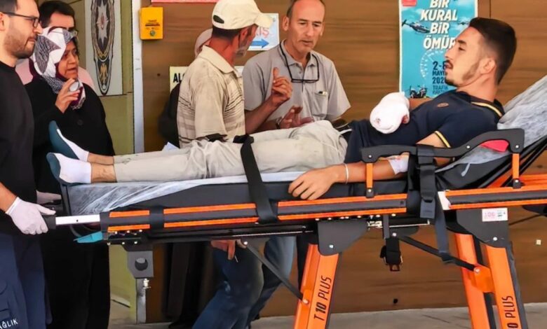عاجل | بورصة: شاب يفقد 3 أصابع أثناء تقطيع الحطب بمنشار آلي