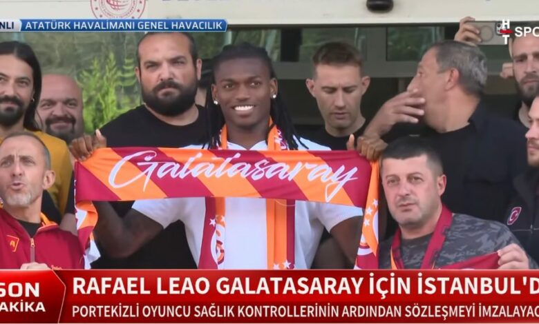 رافاييل لياو يصل إسطنبول لإتمام انتقاله إلى غلطة سراي مقابل 38+5 ملايين يورو