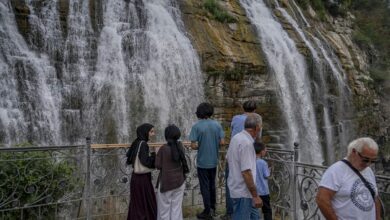 عاجل | شلال تورتوم شرقي تركيا يجذب الزوار بعطلة نهاية الأسبوع