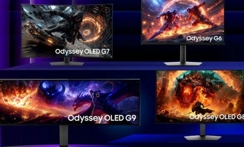 سامسونغ تكشف عن شاشة ألعاب Odyssey G6 G60H بمعدل تحديث 1100 هرتز