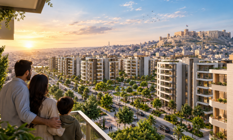 مشروع «رحاب الشهباء» في حلب.. 4 آلاف وحدة سكنية مرتقبة وتفاصيل جديدة قريباً