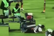 مدحلة ملعب صدمت لاعبًا سابقًا لأنطاليا سبور.. ثم عاد وشارك في الفوز