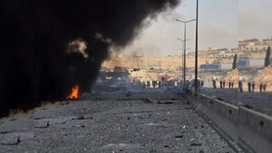 سوريا.. 8 جرحى في انفجار بمستودع ذخيرة بمنطقة برج النمرة قرب سرمدا والدفاع المدني يحذر من تداعيات