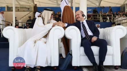 وزير الداخلية التركي سليمان صويلو في قطر (صور)
