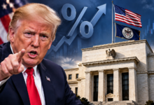 عاجل: ترامب يطالب بخفض الفائدة الأمريكية فوراً.. «يجب أن تكون 1% أو أقل»