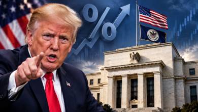 عاجل: ترامب يطالب بخفض الفائدة الأمريكية فوراً.. «يجب أن تكون 1% أو أقل»