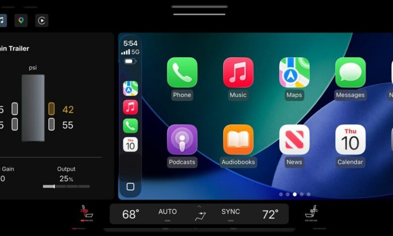 جنرال موتورز لا تعيد CarPlay إلى سياراتها الكهربائية.. لكنها تمنحه مساحة جديدة في الشاحنات
