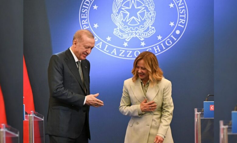بعد تهنئة أردوغان.. ميلوني تشكره وتؤكد عمق العلاقات بين إيطاليا وتركيا