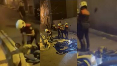 عاجل | فرار دراجة من شرطة إسطنبول ينتهي بمحاولة انتزاع راكبيها وتوقيف 4 أشخاص