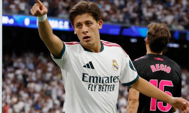 أردا غولر يسجل في فوز ريال مدريد على ملقة ويتحدث بالإسبانية