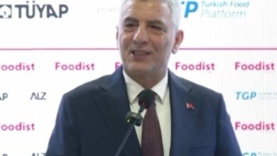 عاجل | وزير التجارة التركي: الإنتاج الزراعي نما 13.3% في الربع الثاني و"عام ممتاز" للقطاع