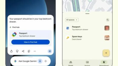 جوجل تتيح لتطبيق Gemini تذكُّر أماكن الأغراض المهمة عبر Find Hub
