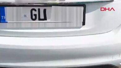 عاجل - غرامة 140 ألف ليرة لسائقة حوّلت حرف “L” إلى “U” بشريط أسود على لوحة سيارتها في غازي عنتاب